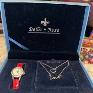 Bella & Rose Watch set